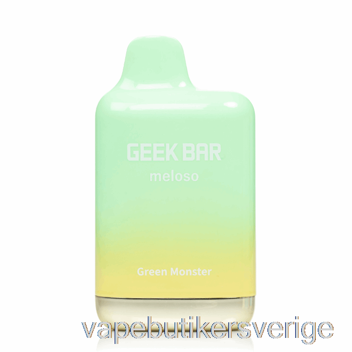 Vape Sverige Geek Bar Meloso Max 9000 Grönt Engångsmonster